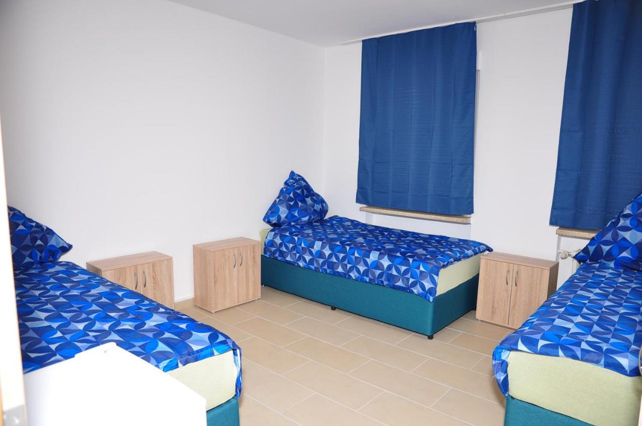 Weisenau Plaza Hostel Mainz Bagian luar foto